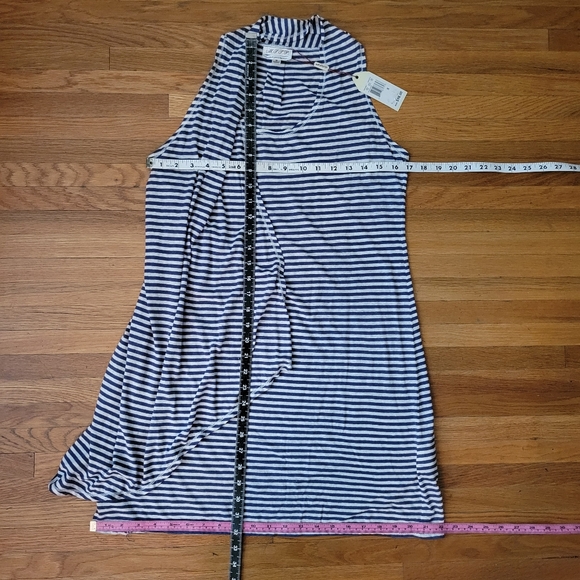 Max Studio Sleeveless Stripe Knit Dress Size S - Picture 6 of 8